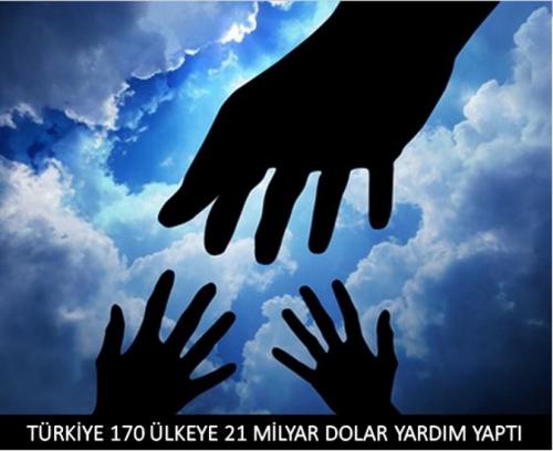 Trkiye 170 lkeye 21 Milyar Dolar Yardm Yapt 